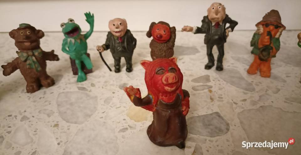 Stare figurki Muppetów PRL vintage 13 sztuk Rzeszów