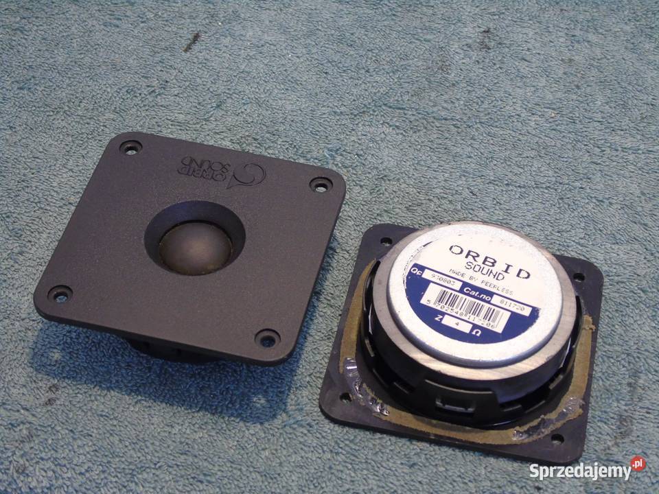 Duńskie głośniki Peerless ORBID wysokotonowe podkarpackie sprzedam