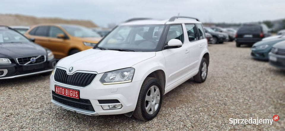 koda Yeti Panorama xsenon ledy super stan navi nieuszkodzony pomorskie Lębork