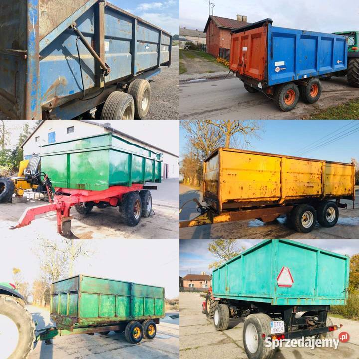 Przyczepa Tandem Skorupa Tczew