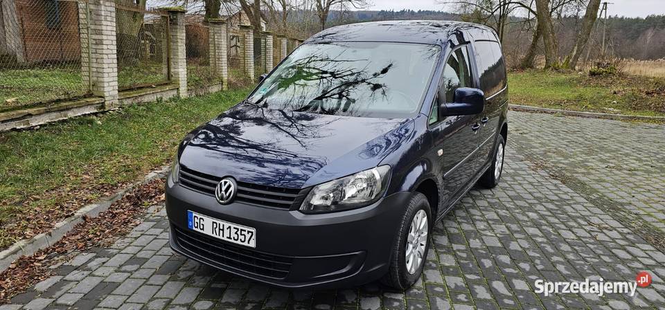 Świeżo sprowadzony VW Caddy z 2014 roku 16 TDI lubelskie Krasnobród