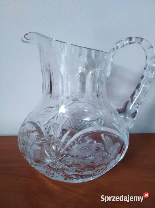 Dzbanek Kryształowy PRL 14 dolnośląskie Wałbrzych