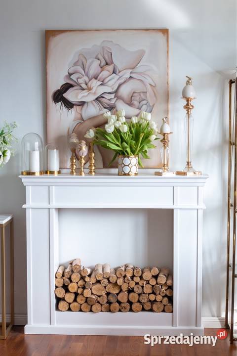 Portal kominkowy atrapa kominka KONSOLA HAMPTONS Jeleśnia