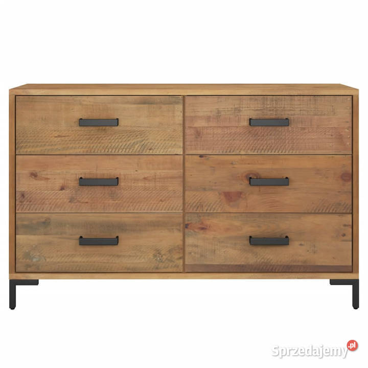 Szafka brązowa 110x35x70 lite drewno sosnowe Warszawa