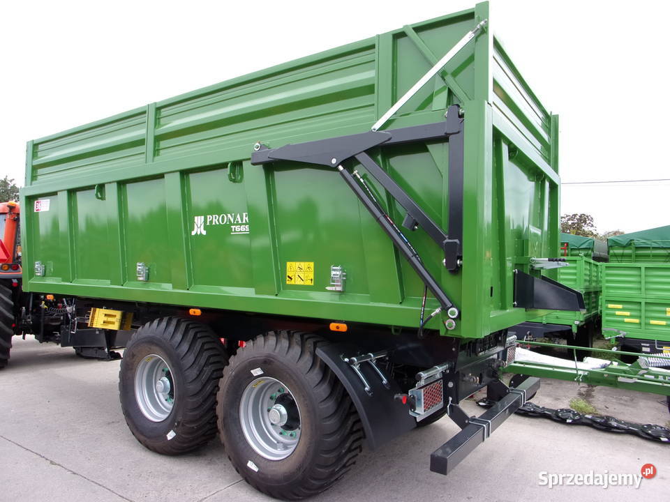 NOWA Przyczepa rolnicza skorupowa T669 PRONAR w łódzkie Opoczno