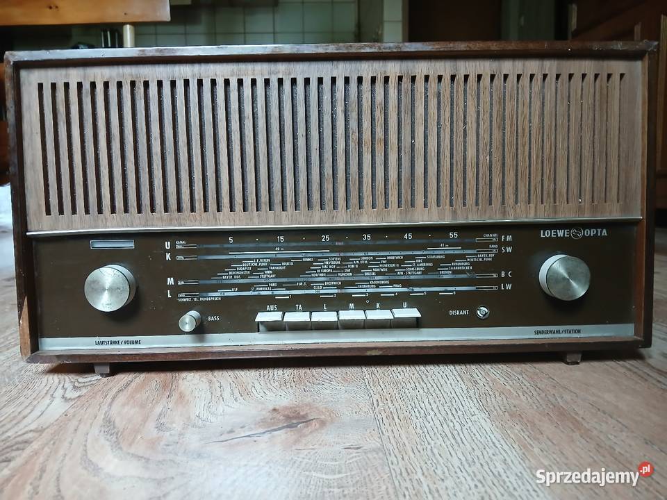 Radio lampowe firmy Loewe Opta z 60 lat małopolskie Kraków
