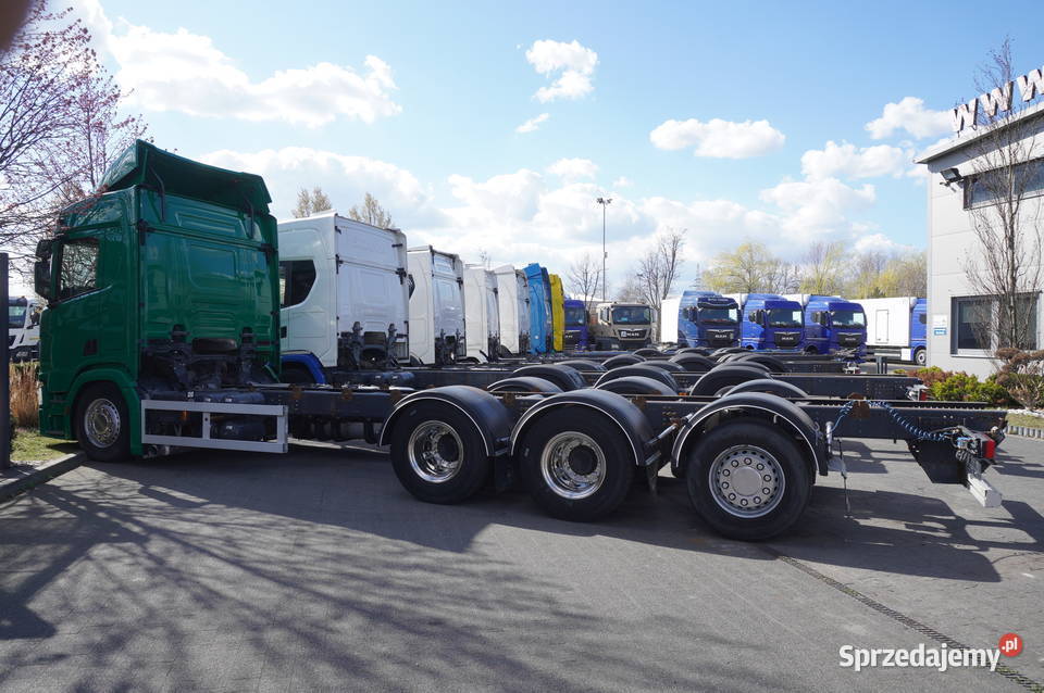Scania R650 V8 650 Rama 88 m 4 oś skrętna 20 Kraków
