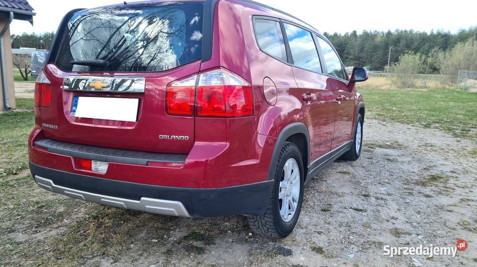 Chevrolet Orlando Automat Klimatyzacja 7osobowy Orlando Olsztyn