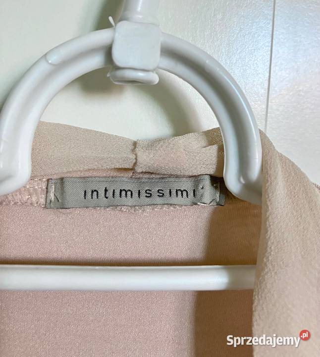 Nowa cielista beżowa bluzka tunika Intimissimi Bez wzoru