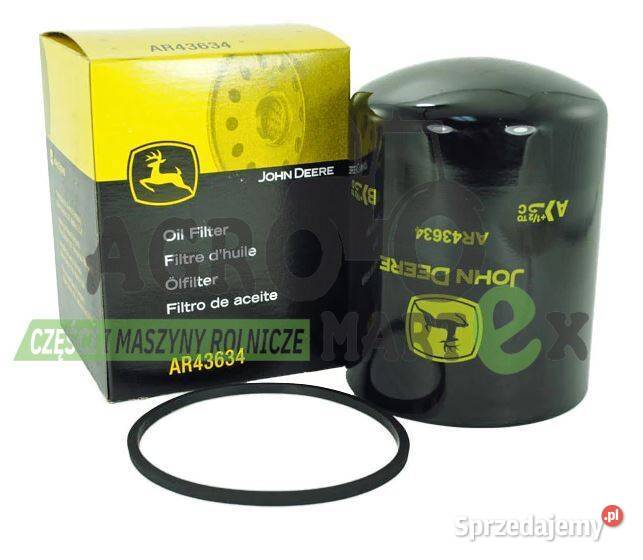 AR43634 FILTR OLEJU SILNIK JD orginal Wichrów