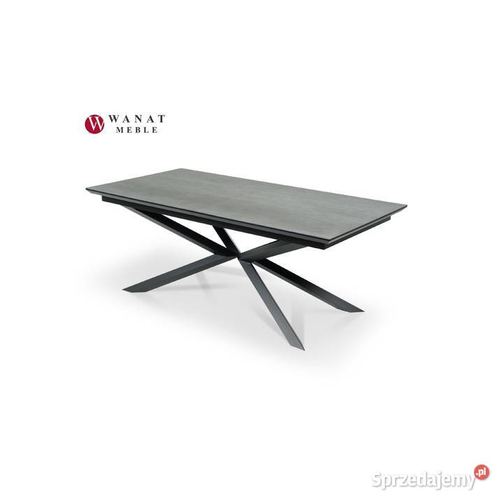 Stół ze spieku kwarcowego rozkładany 200-280x100cm SAVOIA