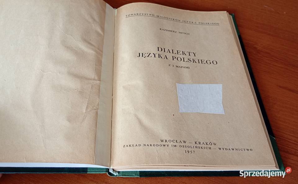 Dialekty języka polskiego z mapami Kazimierz pomorskie