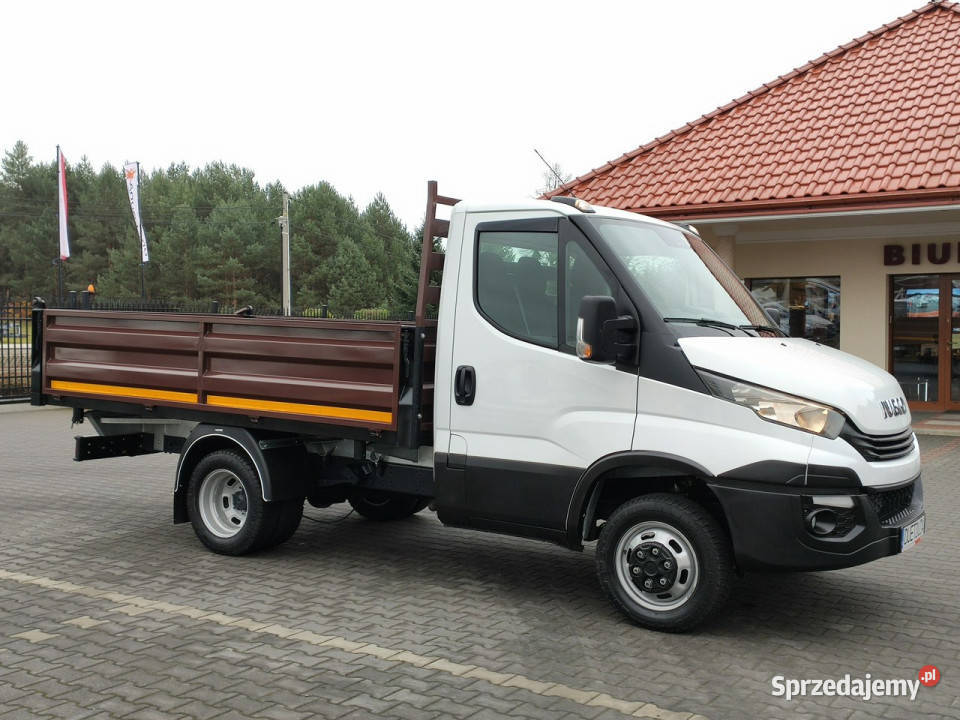Iveco Daily 35C14 HIMATIC Wywrotka 3stronna Nowa Widełki
