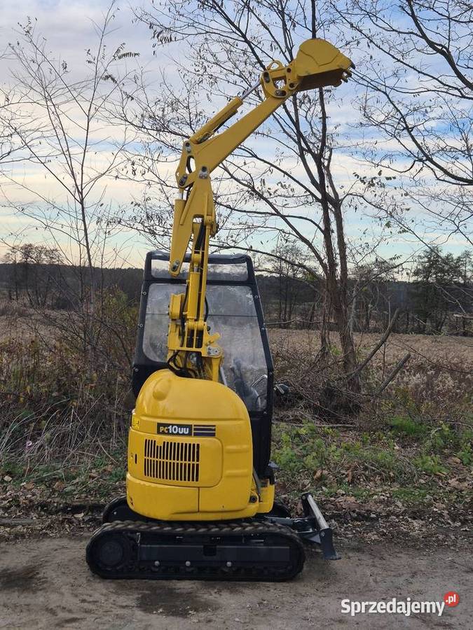 Koparka KOMATSU PC10UU Małuszyn