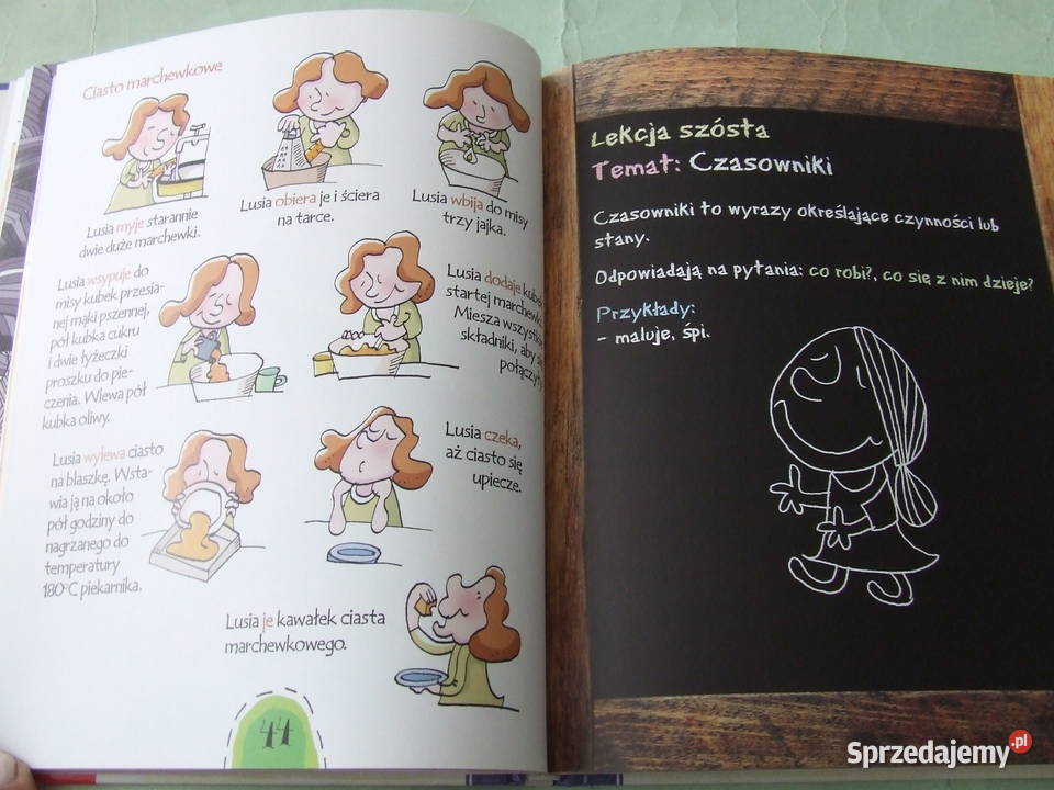 Księga gramatyki Lamelii Szczęśliwej Krzyżanek dolnośląskie