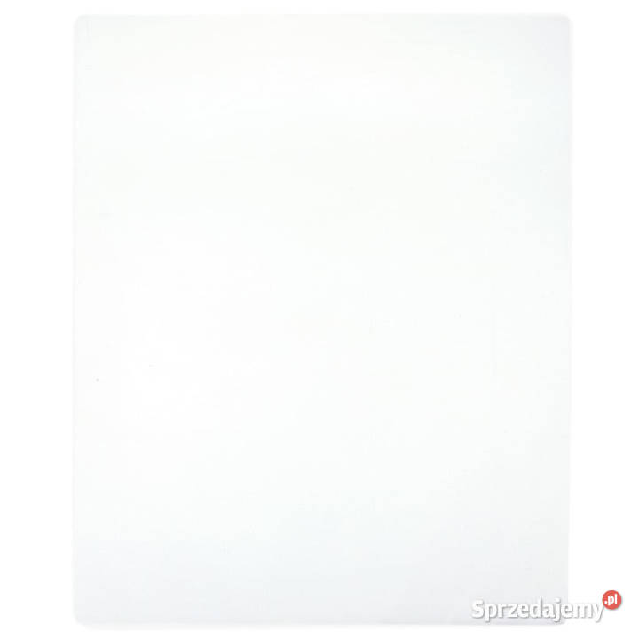 Prześcieradło białe 100x200 dżersej bawełniany Warszawa