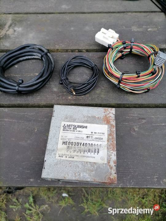 Mitsubishi Pajero III dvd moduł okablowanie