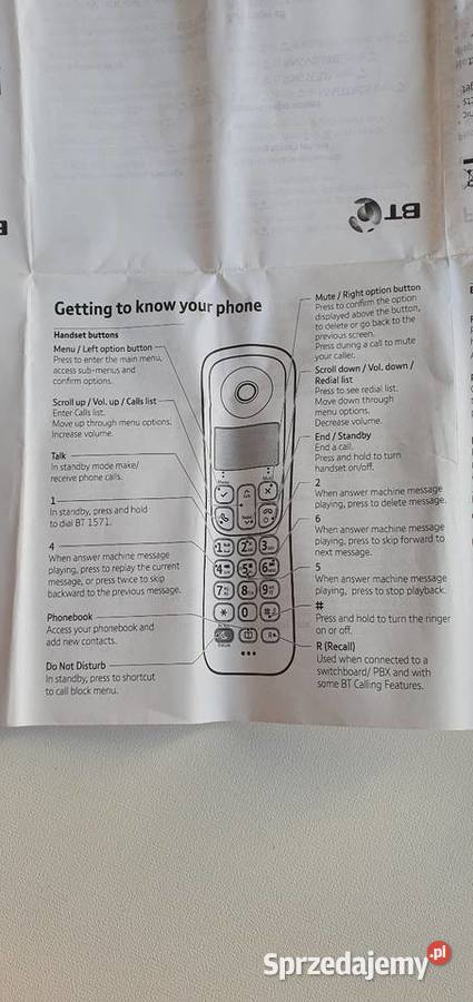 Telefon Bezprzewodowy BT Everyday Duo Sekretarka Telefony bezprzewodowe Wrocław