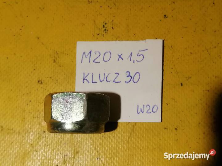 nakrętka półosi M20x15 klucz 30mmRenaultdo wielu Piotrków Trybunalski