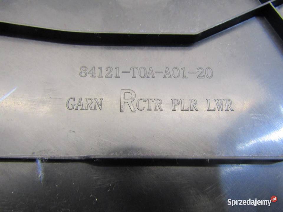 POSZYCIE SŁUPKA PRAWY PRZÓD PRAWE HONDA CRV CRV sprzedam