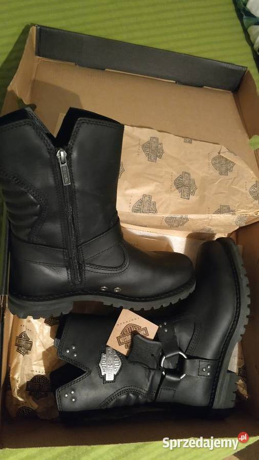 buty kozaki trzewiki harley davidson damskie podkarpackie Jarosław sprzedam