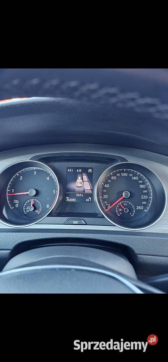 Golf 20TDI BMT welurowa tapicerka Golf Zgorzelec