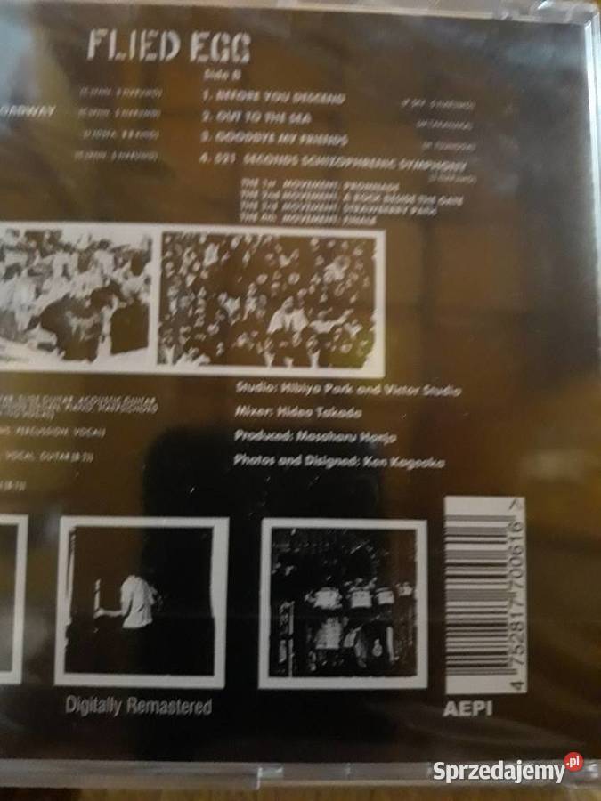 Archiwalne wykopaliska hard hard rocka FLIED EGG Rzeszów