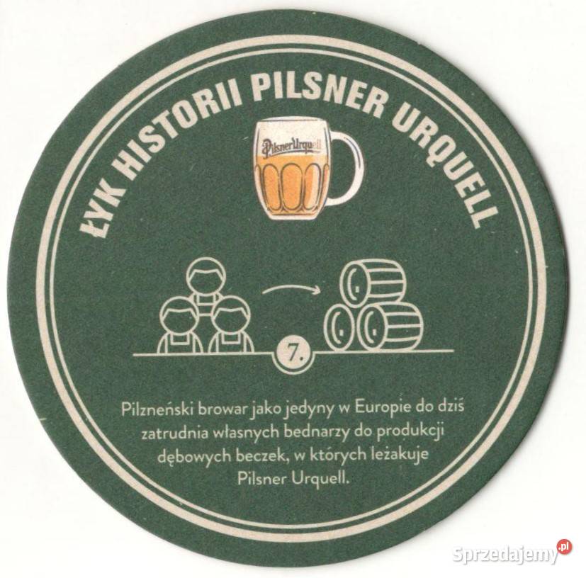 Pilsner Urquell podstawka do piwa 24 Gliwice