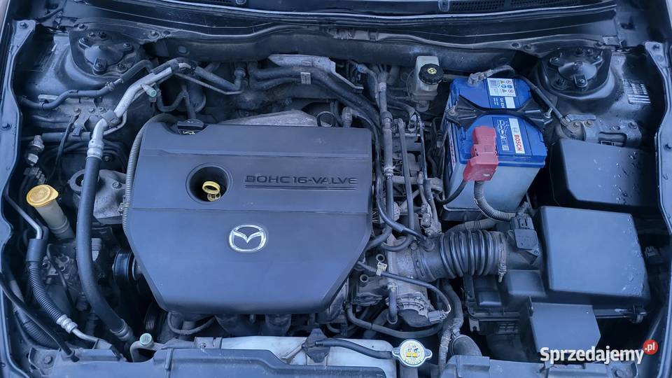 Mazda 6 GH 18 benzyna 120 zadbana grafitowy 6 Samochody osobowe