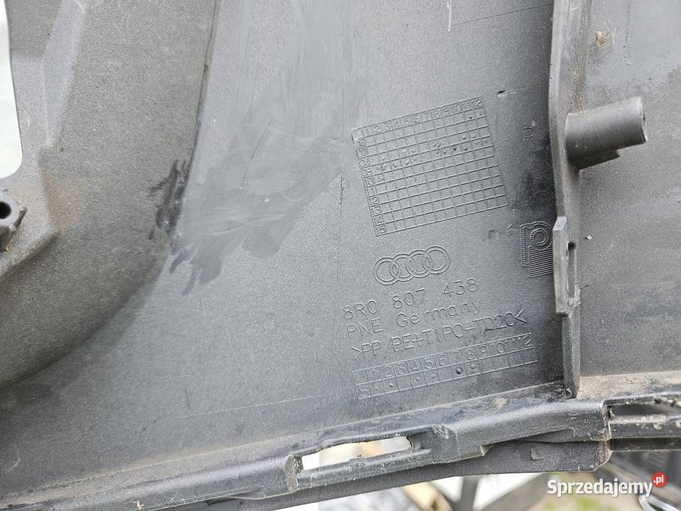AUDI Q5 8R0 NAROŻNIK PRAWY ZDERZAKA PRZÓD osobowe Międzychód