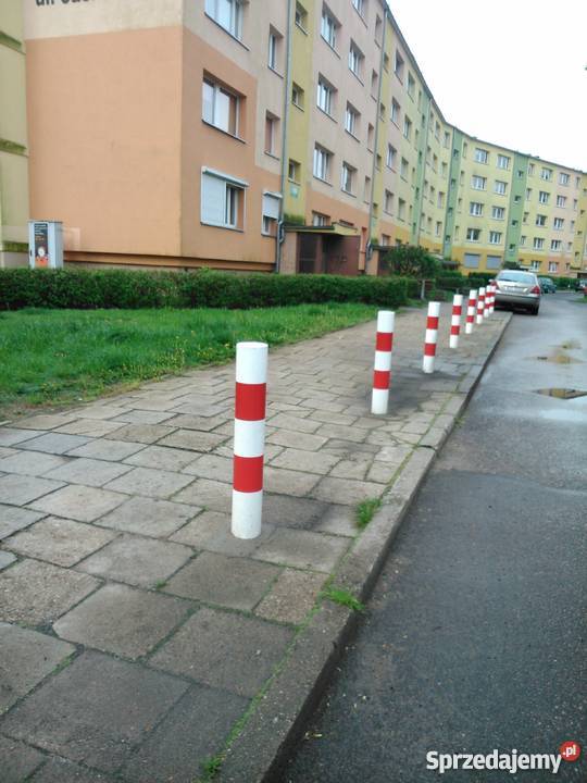 SŁUPEK PARKINGOWY pvc U12csłupek
