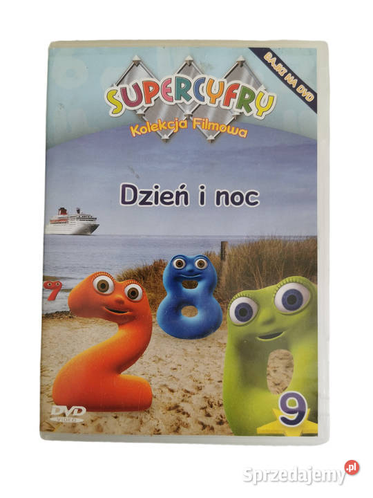 Film animowany Supercyfry Dzień i noc DVD Puławy sprzedam