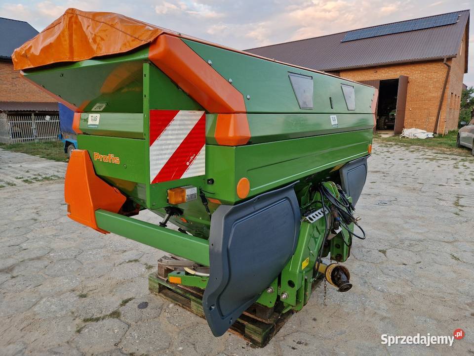 Rozsiewacz Amazone ZAM Profis 3001 2013r waga Żelechlinek