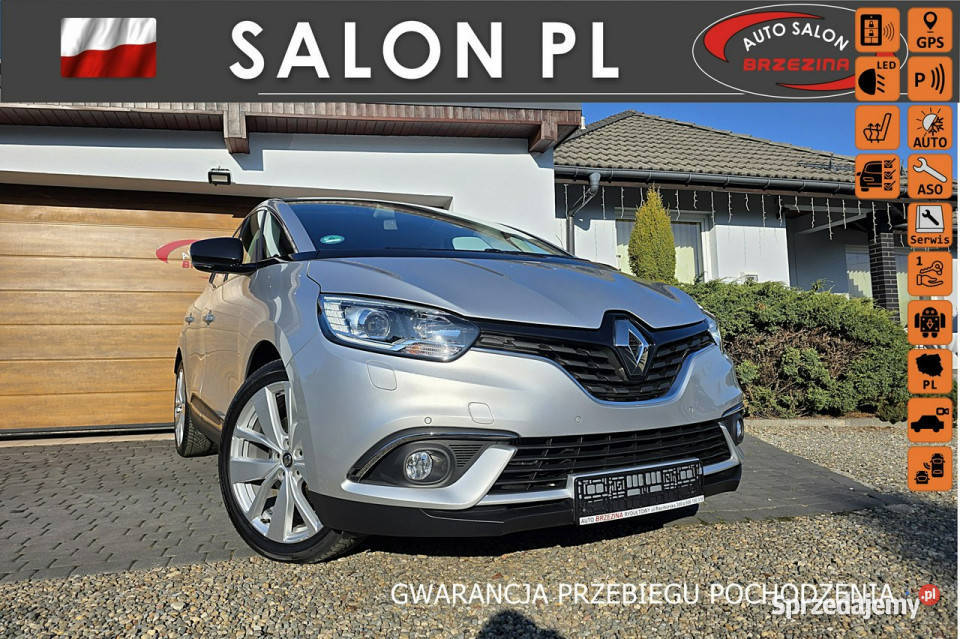 Renault Scenic serwis ASO nawigacja IV 2016 czujnik deszczu Rydułtowy