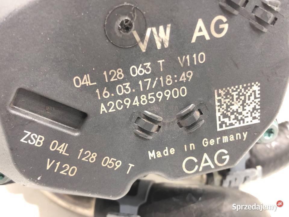 PRZEPUSTNICA AUDI A4 B9 04L128063T 20 190 ZAWÓR podkarpackie