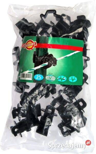 Izolator do plecionki TPost czarny 25 AKO 441189 Kamionna