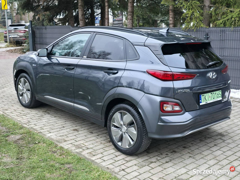 Hyundai Kona Elektryk Serwisowany Gwarancja relingi dachowe Piekoszów sprzedam