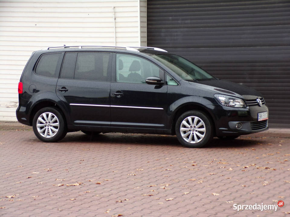 Volkswagen Touran BI Xenon Automat 7 Osobowy Led wielofunkcyjna kierownica śląskie Mikołów