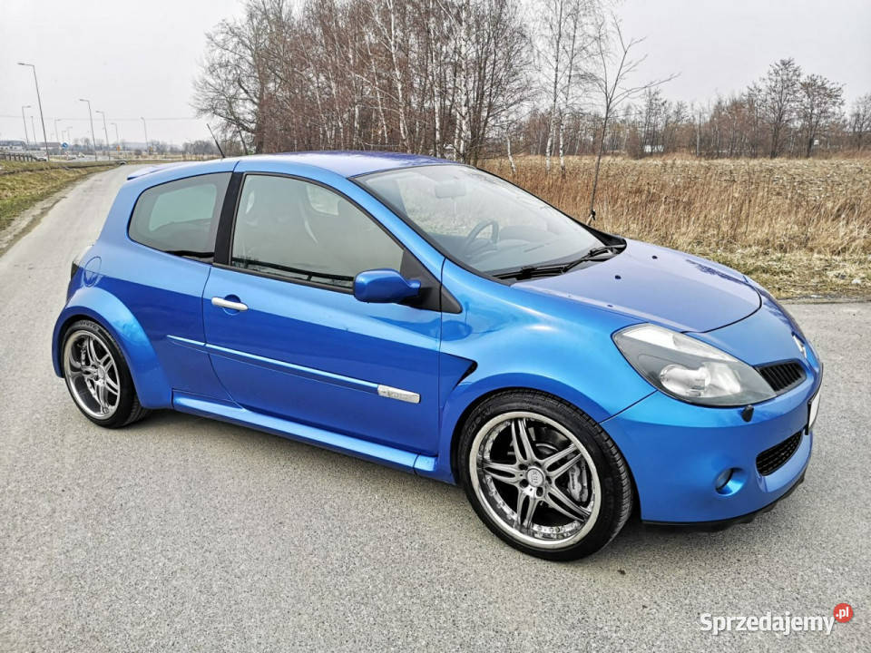 Renault Clio rs evo sport tuning szwajcaria na Gdów