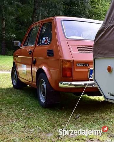 Fiat 126p oryginał nie remontowany inwalidzki Rok produkcji 1983 wielkopolskie Kalisz