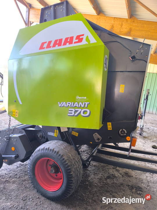 Prasa Claas Variant 370 wielkopolskie Kalisz
