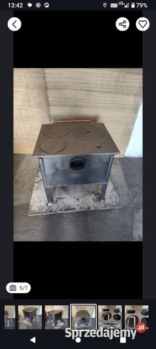 Norweski piec żeliwny angielka piecokuchnia Piece wolnostojące Międzychód