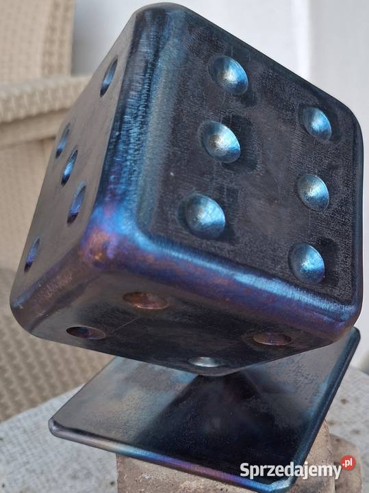 Figurka kostka do gry metalowa małopolskie