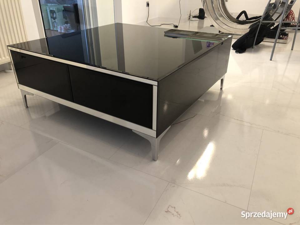 Stolik kawowy glamour czarny Kępno