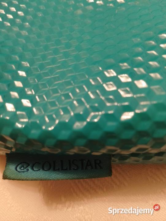 KOSMETYCZKA turkusowa Collistar z fakturą na Kosmetyczki i kuferki Oborniki sprzedam