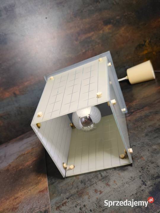 Lampa lata 50 vintage PRL Kalisz