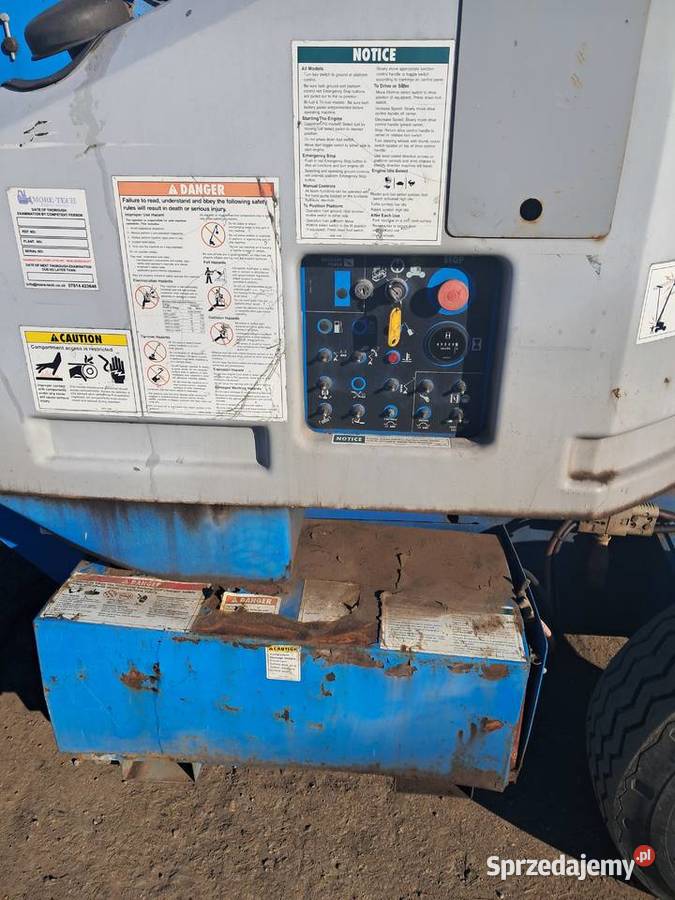 Podnośnik koszowy Genie Z4522 dolnośląskie Tyniec nad Ślęzą