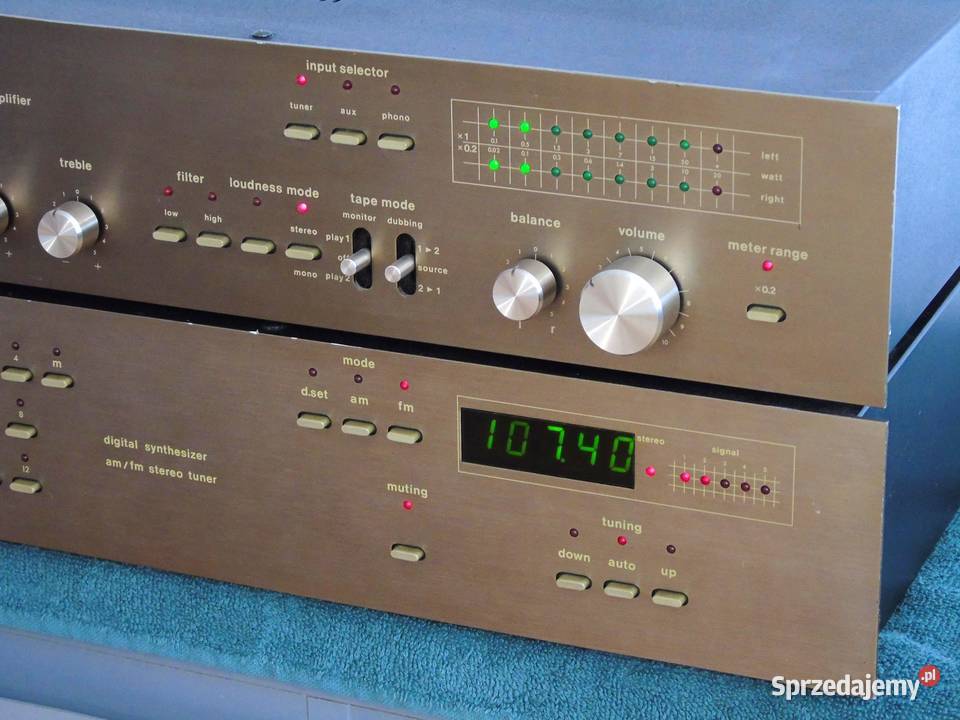 Wzmacniacz i Tuner Audion A900 i T900 sprawne Jasło