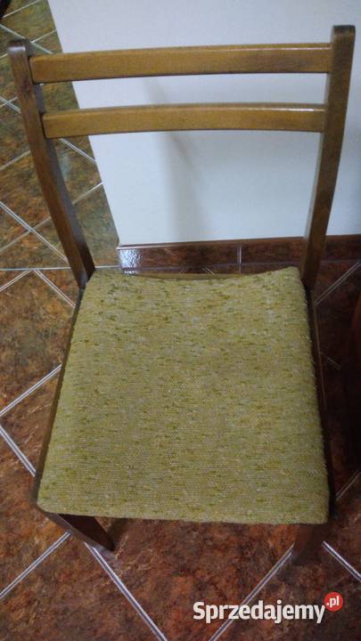 krzesła drewniane 4 Stoły, krzesła, biurka Łódź sprzedam