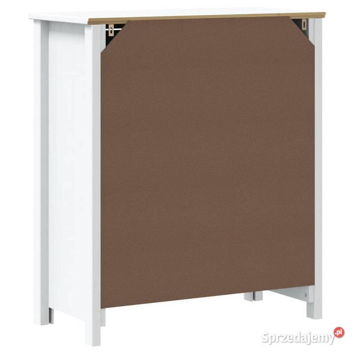 Szafka łazienkowa BERG biała 695x34x80 drewno mazowieckie Warszawa